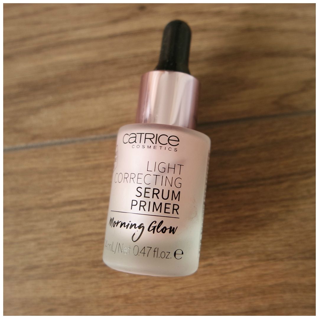 catrice light correcting serum primer morning glow becca first light priming filter dupe review swatch