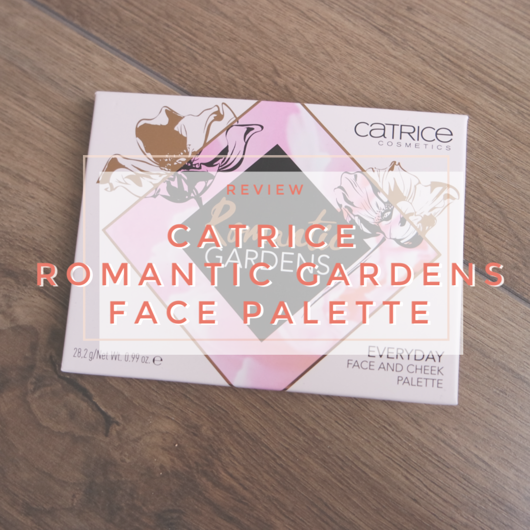 catrice romantic gardens everyday cheek and face palette blush bronzer highlight review swatch