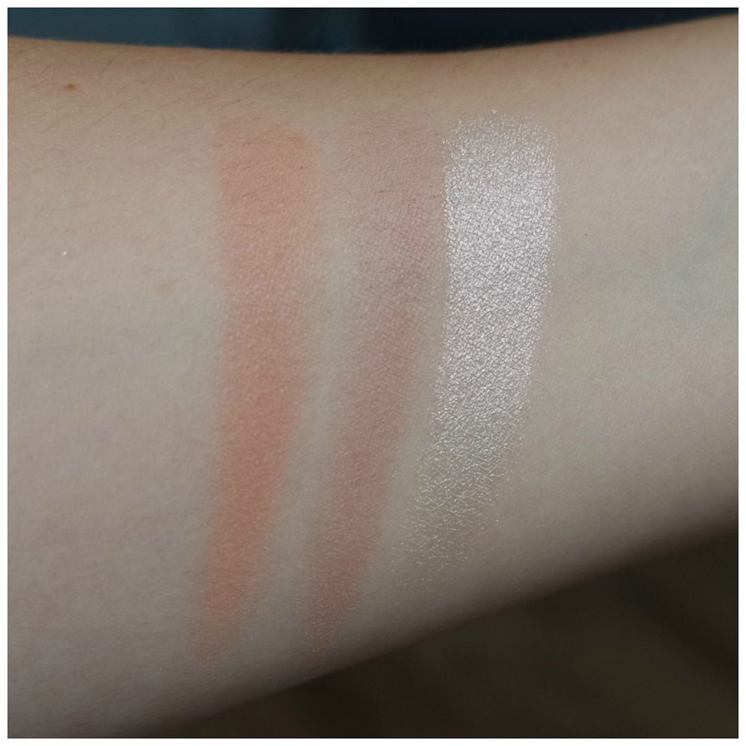Physician's Formula Butter Blush & Highlighter Vintage Rouge, Plum Rose & Pearl review swatch
